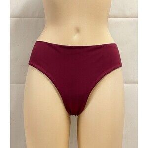 New! Andie Swim Plum Bikini Bottom Size L The Hipster Bottom